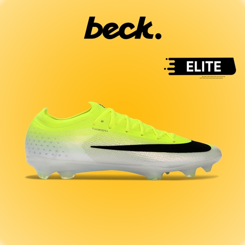 Giày Bóng Đá Nike Mercurial Vapor 17 Elite Xanh Neon Trắng Cổ Lửng Đế Bóng HQ FG