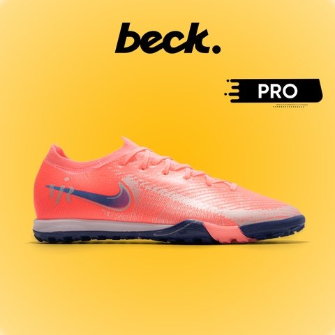 Giày Bóng Đá Nike Mercurial Vapor 16 Pro Vini JR Hồng Xanh Cổ Lửng HQ TF