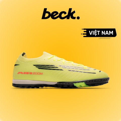 Giày Bóng Đá Winbro Mercurial Vapor 16 Elite Vải Dệt TF - Vàng Chanh