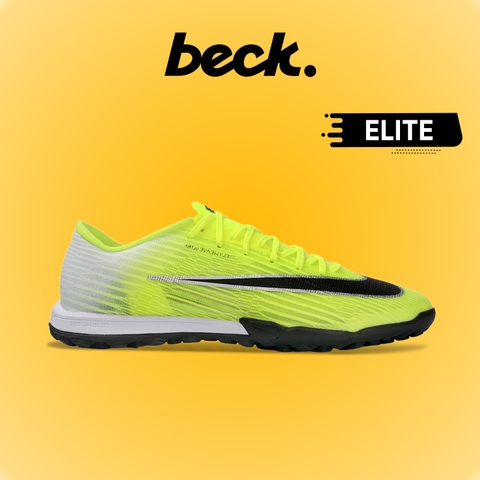 Giày Bóng Đá Nike Mercurial Superfly 11 Elite Xanh Neon Gót Trắng Cổ Lửng TF