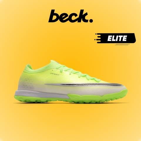 Giày Bóng Đá Nike Mercurial Vapor 17 Elite Xanh Neon Trắng Cổ Lửng TF