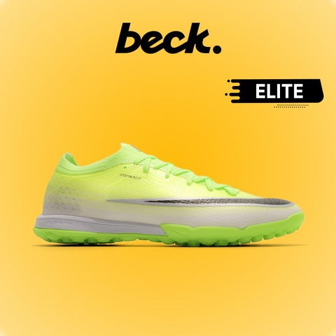 Giày Bóng Đá Nike Mercurial Vapor 17 Elite Xanh Neon Trắng Cổ Lửng TF