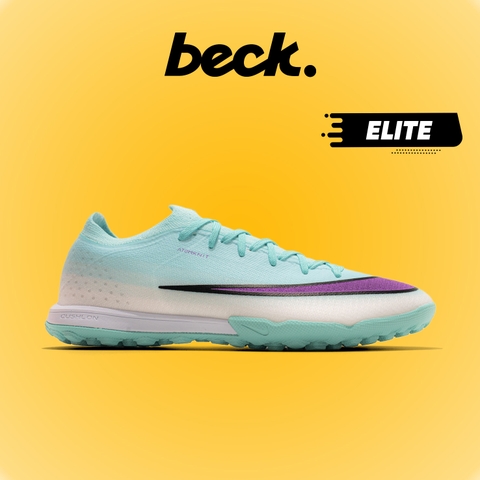 Giày Bóng Đá Nike Mercurial Vapor 17 Elite Xanh Ngọc Tím Cổ Lửng TF