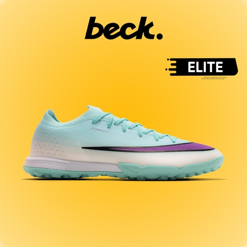 Giày Bóng Đá Nike Mercurial Vapor 17 Elite Xanh Ngọc Tím Cổ Lửng TF