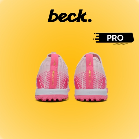 Giày Bóng Đá Trẻ Em Nike Mercurial Vapor 16 Pro V2 Hồng Pastel Cổ Lửng TF