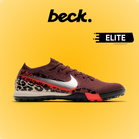 Giày Bóng Đá Nike Mercurial Vapor 16 Elite United Safari Nâu Vạch Bạc Cổ Lửng TF
