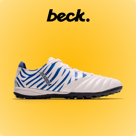 Giày Bóng Đá Jogarbola Hitek TF - Trắng Xanh