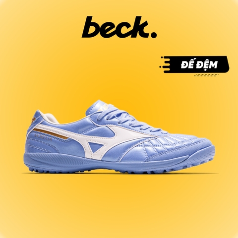 Giày Bóng Đá Mizuno Morelia Sala Japan M8 Đế Đệm Xanh Ngọc Đế Xanh TF