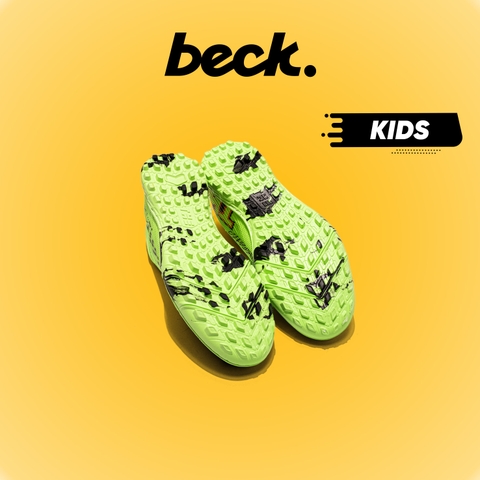 Giày Bóng Đá Trẻ Em VN Mercurial Superfly 10 Elite Xanh Chuối Cổ Cao TF