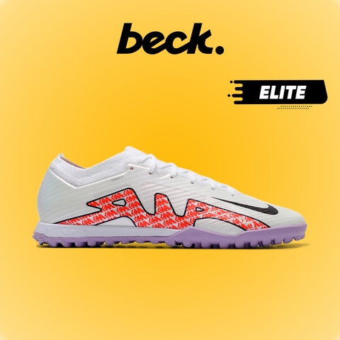 Giày Bóng Đá Nike Mercurial Vapor 15 Elite Air Trắng Đỏ Đế Tím HQ TF