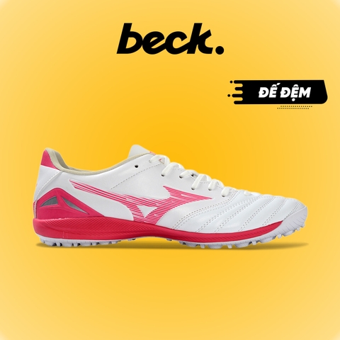 Giày Bóng Đá Mizuno Neo 4 Pro Trắng Hồng Đế Đệm TF