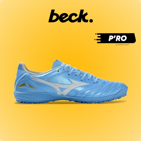 Giày Bóng Đá Mizuno Neo 4 Pro Xanh Nhạt Đế Đệm TF