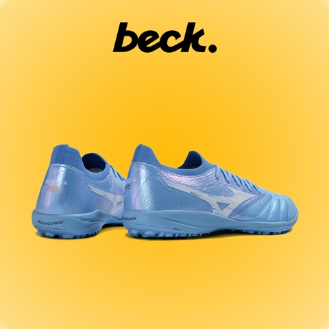 Giày Bóng Đá Mizuno Neo Sala Beta Xanh Nhạt Cổ Lửng TF