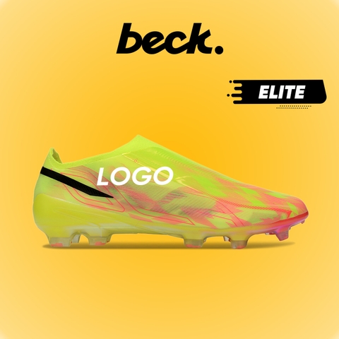 Giày Bóng Đá Adidas F50 Hyperfast Elite LL Vàng Đen Không Dây HQ FG