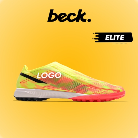 Giày Bóng Đá Adidas F50 Hyperfast Elite LL Vàng Đen Không Dây TF