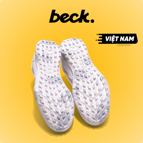 Giày Bóng Đá Bata THE Ráp Đế TF - Bạc