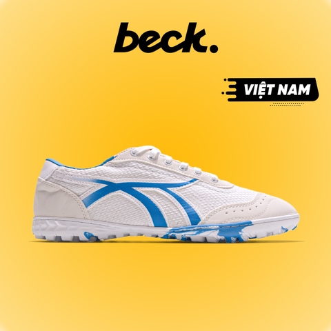 Giày Bóng Đá Bata THE Ráp Đế TF - Xanh