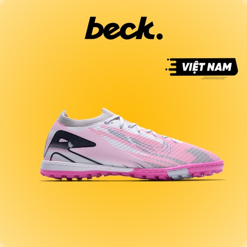 Giày Bóng Đá Winbro Mercurial Vapor 16 Elite MDS Xám Hồng TF