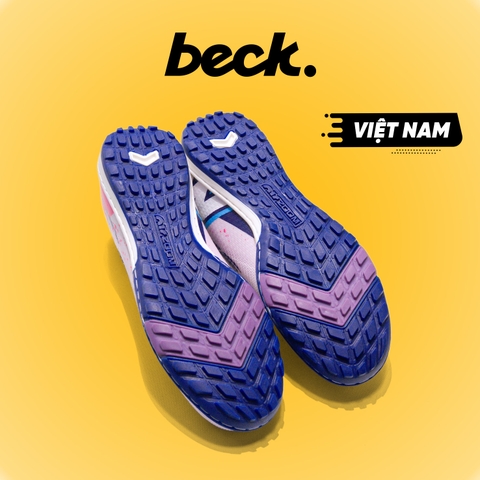 Giày Bóng Đá Winbro Mercurial Vapor 16 Elite Tím Nhạt Gót Hồng TF