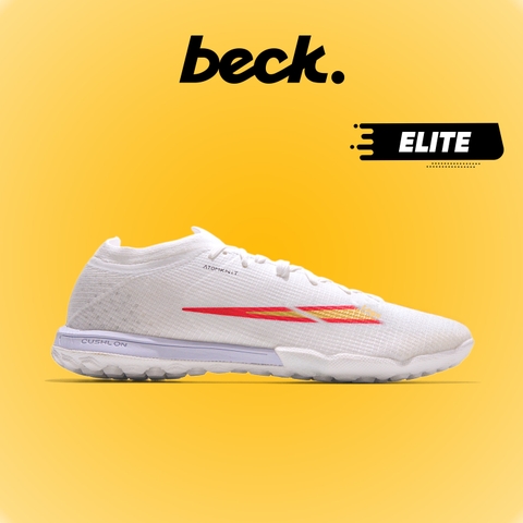 Giày Bóng Đá Mercurial Vapor 17 Elite Trắng Vạch Vàng Cổ Lửng TF
