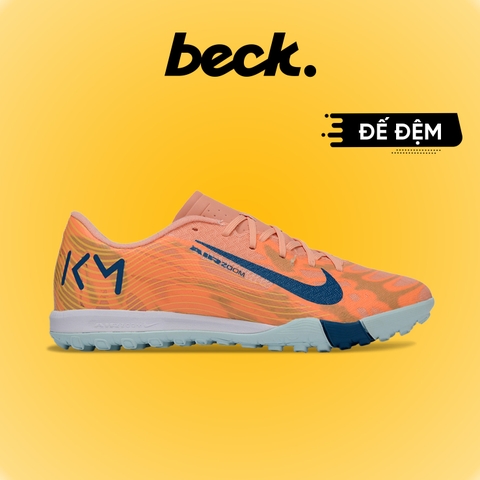 Giày Bóng Đá Nike Mercurial Vapor 16 Academy Đế Đệm Mbappe Cam Xanh Biển TF