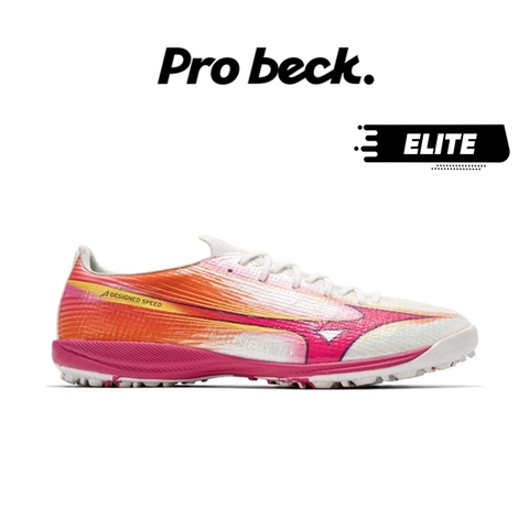 GIÀY BÓNG ĐÁ MIZUNO α III ELITE AS TF - P1GD266264 - TRẮNG/HỒNG