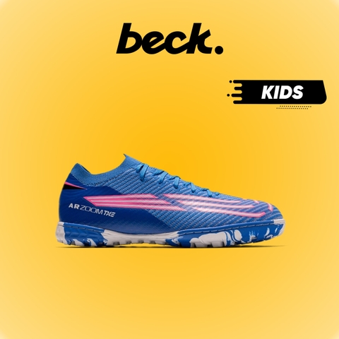 Giày Bóng Đá Trẻ Em VN Mercurial Vapor 16 Elite Xanh Coban TF