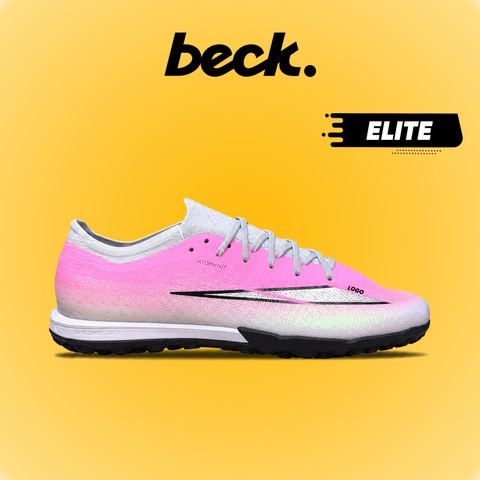 Giày Bóng Đá Mercurial Vapor 17 Elite Hồng Xám Cổ Lửng TF