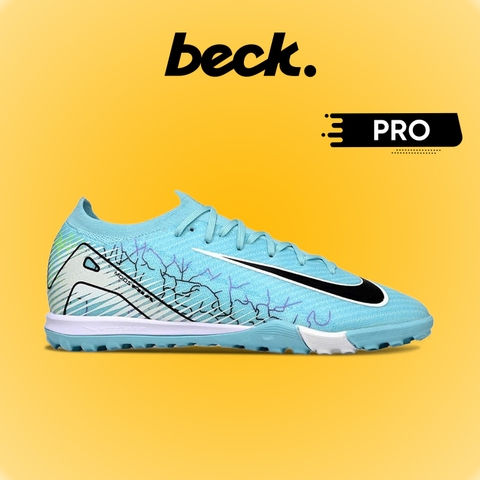 Giày Bóng Đá Nike Mercurial VAPOR 16 PRO Xanh Ngọc Tia Sét Cổ Lửng HQ TF