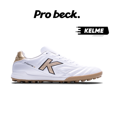 Giày Bóng Đá Kelme K-Fighting 2.0.3 TF - 8621ZX1474 - Trắng Vàng