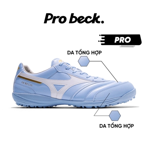 GIÀY BÓNG ĐÁ MIZUNO MORELIA SALA PRO TF - Q1GB261325 - XANH/TRẮNG