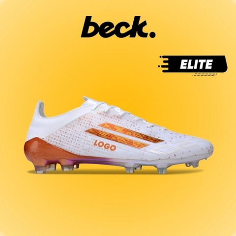 Giày Bóng Đá F50 Elite Mohamed Salah Trắng Vàng HQ FG