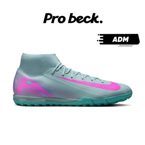 GIÀY BÓNG ĐÁ ZOOM MERCURIAL SUPERFLY 10 ACADEMY TF - FQ8331-301 - XÁM XANH/HỒNG