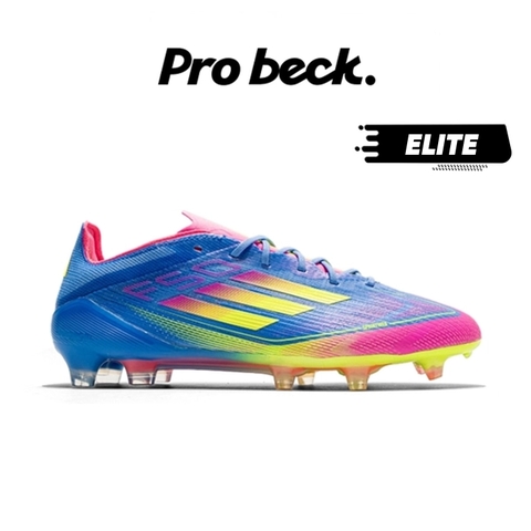 GIÀY BÓNG ĐÁ F50 ELITE FG Celestial Victory - IE1201 - XANH BIỂN/HỒNG