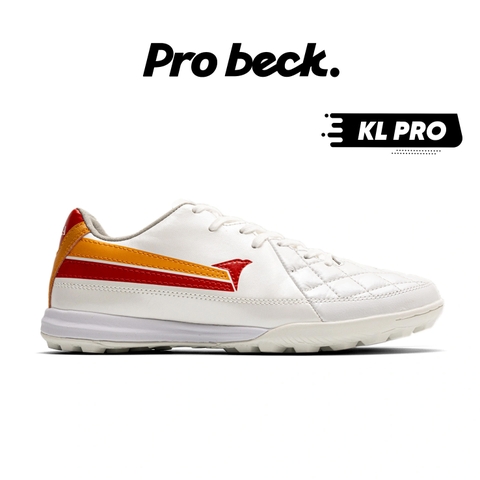 Giày Bóng Đá Kamito Artista KL PRO Đế Đệm Da Kangaroo TF - Trắng Đỏ
