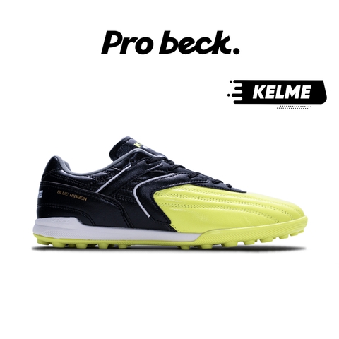 Giày Bóng Đá Kelme Blue Ribbon 1.0.3 TF - 8621ZX1451 - Đen Xanh Chuối