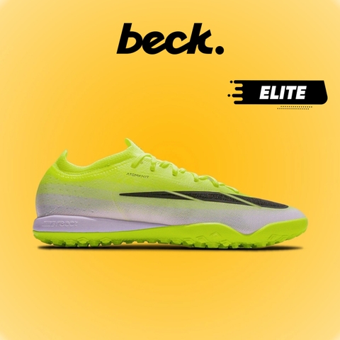 Giày Bóng Đá Mercurial Vapor 17 Elite Xanh Neon Trắng Cổ Lửng HQ TF