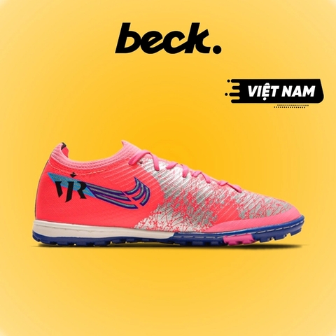 Giày Bóng Đá Winbro Mercurial Vapor 16 Elite Vải Dệt TF - Vini Hồng