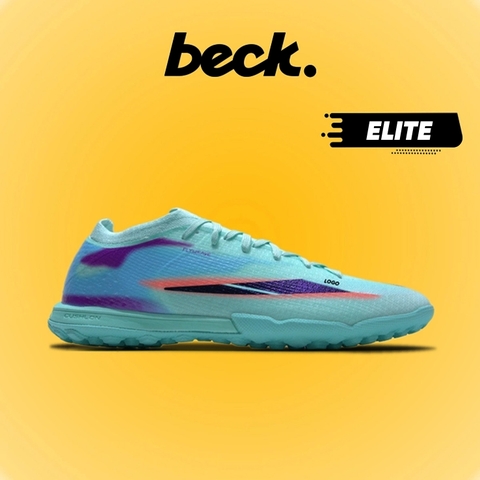 Giày Bóng Đá Mercurial Vapor 17 Elite SK Xanh Ngọc Cam Cổ Lửng TF