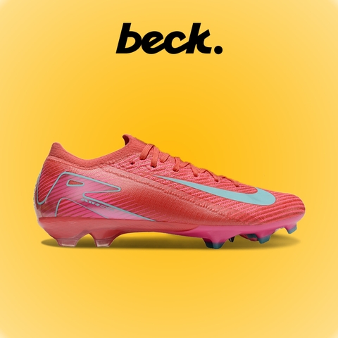 Giày Bóng Đá Nike Mercurial Vapor 16 Elite Đỏ Vạch Xanh Ngọc Cổ Lửng FG