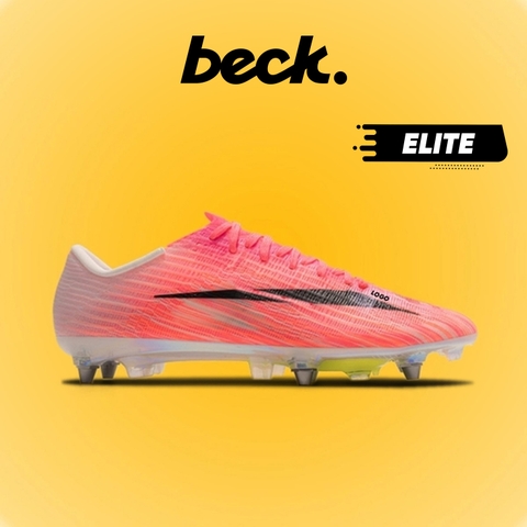 Giày Bóng Đá Mercurial Superfly 11 Elite Hồng Đen Gót Trắng HQ SG