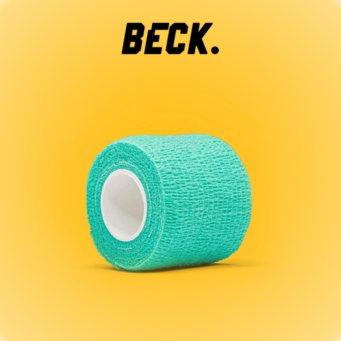 Băng Cuốn Tự Dính Mủ Cao Su Khổ 5cm - Xanh Ngọc