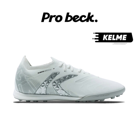Giày Bóng Đá Kelme V-Mach 3.0.4 TF - 8621ZX1423 - Trắng Bạc