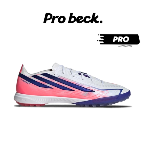 GIÀY BÓNG ĐÁ ADIDAS F50 HYPERFAST PRO TF - KJ6092 - TRẮNG/HỒNG/XANH