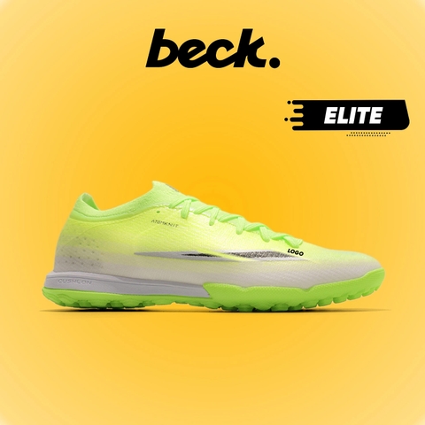 Giày Bóng Đá Mercurial Vapor 17 Elite Xanh Neon Trắng Cổ Lửng TF
