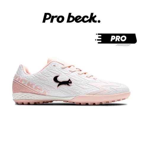 Giày Bóng Đá Zocker Inspire PRO II Trắng Hồng TF