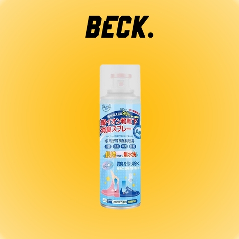 Bình Xịt Khử Mùi Diệt Khuẩn Giày Dép Nano Bạc 260ml - Hương Chanh