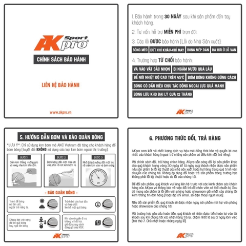 Quả Bóng Đá AKpro AF2600 Số 5 Tím