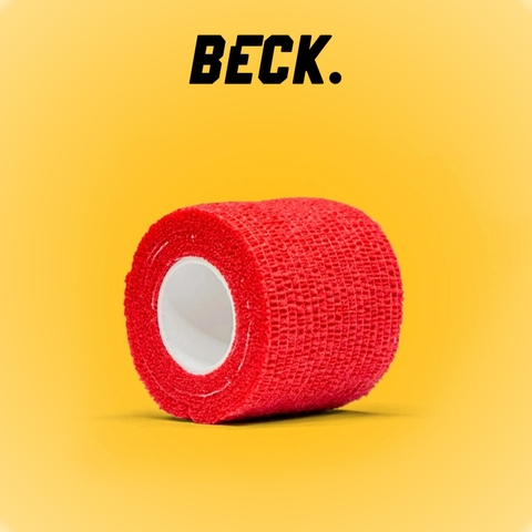 Băng Cuốn Tự Dính Mủ Cao Su Khổ 5cm - Đỏ