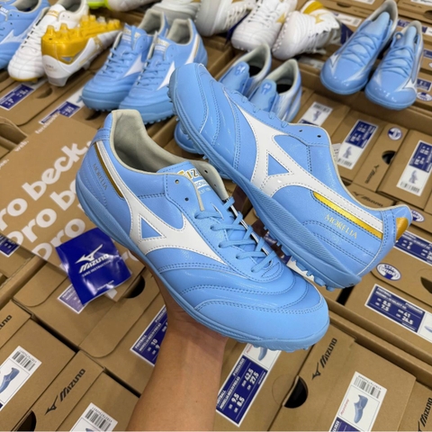 GIÀY BÓNG ĐÁ MIZUNO MORELIA SALA PRO TF - Q1GB261325 - XANH/TRẮNG